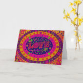 De Macht van de liefde Kaart (Gele Bloem)