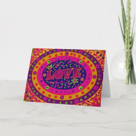 De Macht van de liefde Kaart (Voorkant)