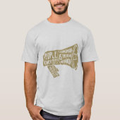 De macht van de mensen nooit Lie T-Shirt (Voorkant)