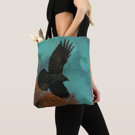 De macht van een rij tote bag (Dichtbij)