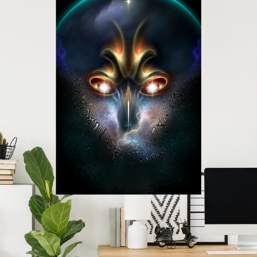 De macht van Elvgren het Poster van het het alle z (Thuiskantoor)