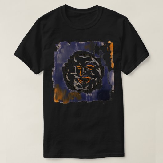 De machtige boei de maan t-shirt (Design voorkant)