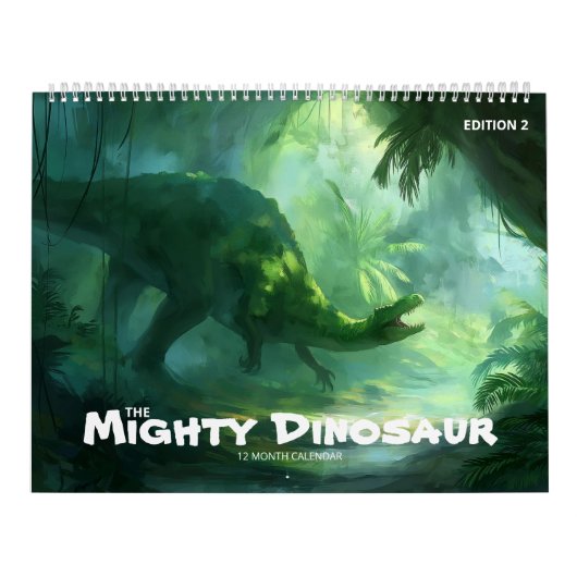 De machtige dinosaurus: editie 2 kalender (Hoes)