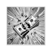 De machtige dollar.  zelfinktende stempel (Design)