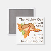 De machtige eik magneet (Voorkant / Achterkant)