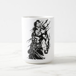 De machtige Griekse God Koffiemok