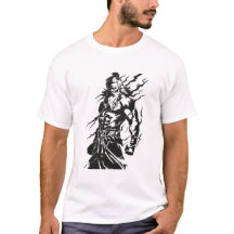 De machtige Griekse God