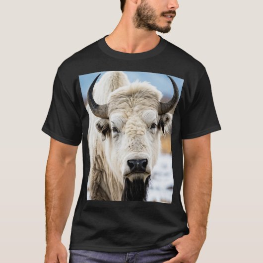 De machtige jak van de Himalaya T-shirt (Voorkant)