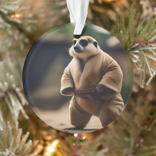 De machtige Meerkat: Sumo Showdown, Ornament (Boom)