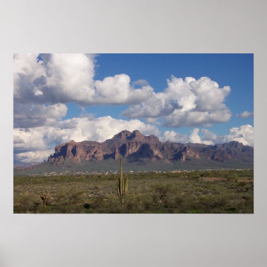 De machtige superstities poster (Voorkant)