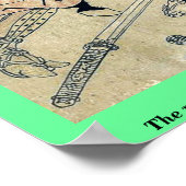 De machtige Tomoe Gozen van Katsukawa, Shuntei Uki Poster (Hoek)