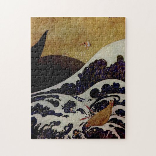 De machtige vis van Edmund Dulac Legpuzzel (Verticaal)