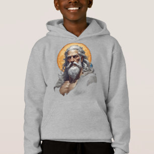 De machtige Zeus, de god van de donder