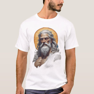 De machtige Zeus, de god van de donder T-shirt