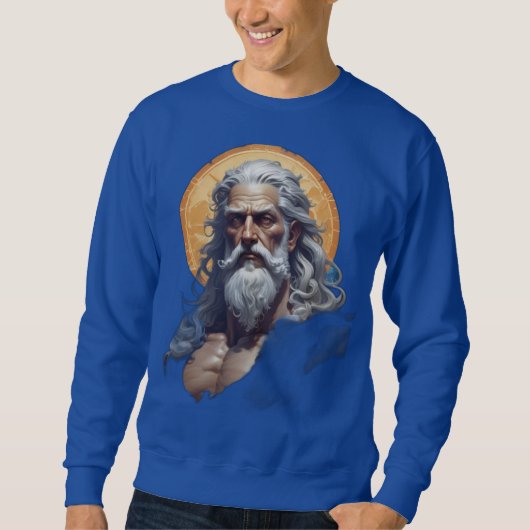 De machtige Zeus, de god van de donder Trui (Voorkant)