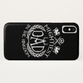 De machtigste vader in het Koninkrijk Case-Mate iPhone Case (Achterkant (horizontaal))