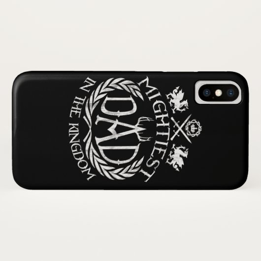 De machtigste vader in het Koninkrijk Case-Mate iPhone Case (Achterkant (horizontaal))