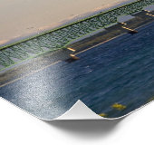 De Mackinac Bridge die de Straat van 3 overspannen Foto Afdruk (Hoek)