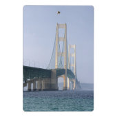 De Mackinac-brug Mini Klembord (Achterkant)