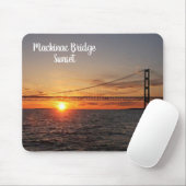De Mackinac-brug Muismat (Met muis)
