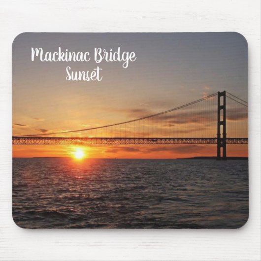 De Mackinac-brug Muismat (Voorkant)