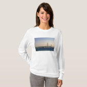 De Mackinac-brug overspant de Straits of 3 T-shirt (Voorkant volledig)