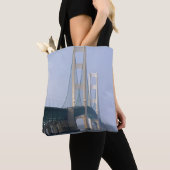 De Mackinac-brug Tote Bag (Dichtbij)