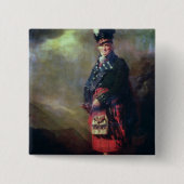 De MacNab Vierkante Button 5,1 Cm (Voorkant)