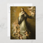 De maculaire conceptie briefkaart (Voorkant / Achterkant)