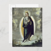 De maculaire conceptie briefkaart (Voorkant / Achterkant)