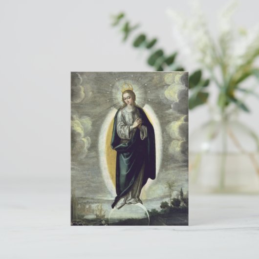 De maculaire conceptie briefkaart (Staand voorkant)