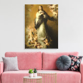 De maculaire conceptie canvas afdruk (Insitu (Woonkamer))