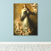 De maculaire conceptie canvas afdruk (Insitu (Houten vloer))