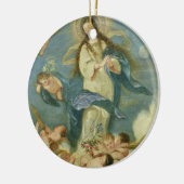 De maculaire conceptie keramisch ornament (Links)