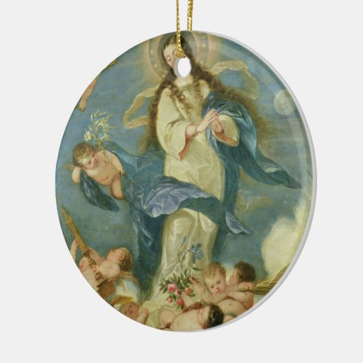 De maculaire conceptie keramisch ornament (Links)