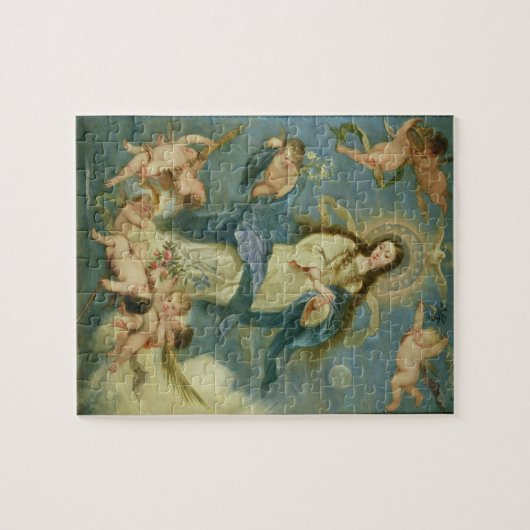 De maculaire conceptie legpuzzel (Horizontaal)