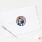 De maculaire conceptie ronde sticker (Envelop)