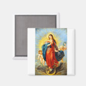 De maculaire conceptie van Mary Magneet (Voorkant / Achterkant)