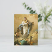 De macularisatie door Giovanni B. Tiepolo Briefkaart (Staand voorkant)