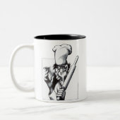 De Mad Chef Tweekleurige Koffiemok (Links)
