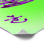 De Mad Hatter - Alice in het Poster van Wonderland (Hoek)