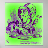 De Mad Hatter - Alice in het Poster van Wonderland (Voorkant)