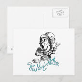De Mad Hatter Briefkaart (Voorkant / Achterkant)
