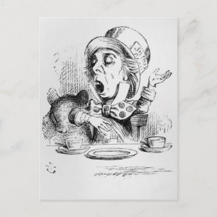De Mad Hatter Briefkaart