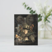 De Mad Hatter Briefkaart (Staand voorkant)