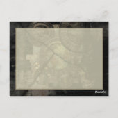 De Mad Hatter Briefkaart (Achterkant)