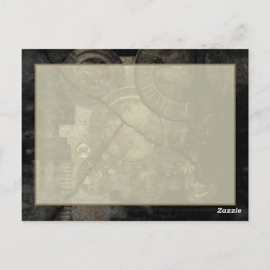 De Mad Hatter Briefkaart (Achterkant)