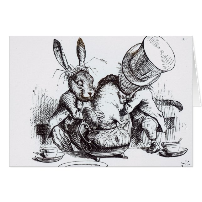 De Mad Hatter en de Maart Hare (Voorkant Horizontaal)