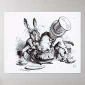 De Mad Hatter en de Maart Hare Poster (Voorkant)