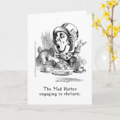 De Mad Hatter in Rhetoric Kaart (Gele Bloem)